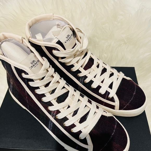 🌺🌺💫Brand New Coach High Top Sneakers 💫💫 - Picture 5 of 10